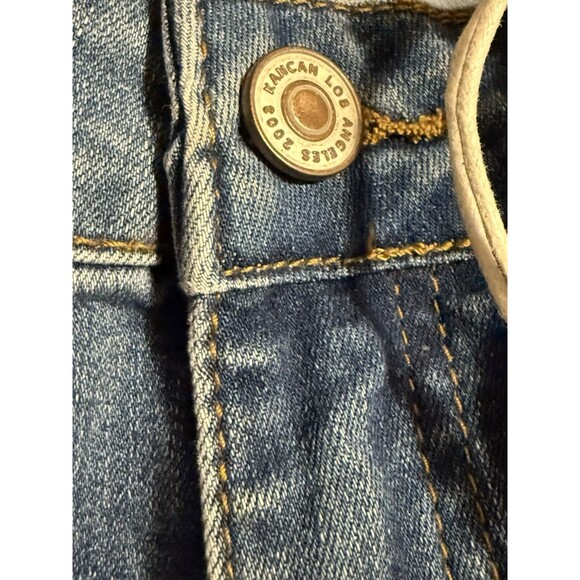 KanCan Jeans Womens 5/26 Medium Wash Blue Straight Leg - Picture 5 of 7